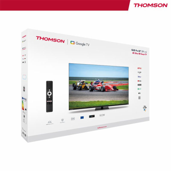 Thomson 55QG7C14 - Google TV 55" QLED Pro, 4K, 144 Hz, 4x...