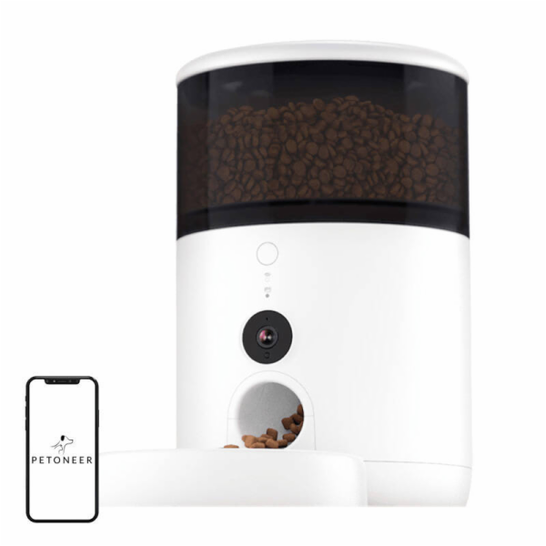 Petoneer NutriVue smart food dispenser (with stainless st...