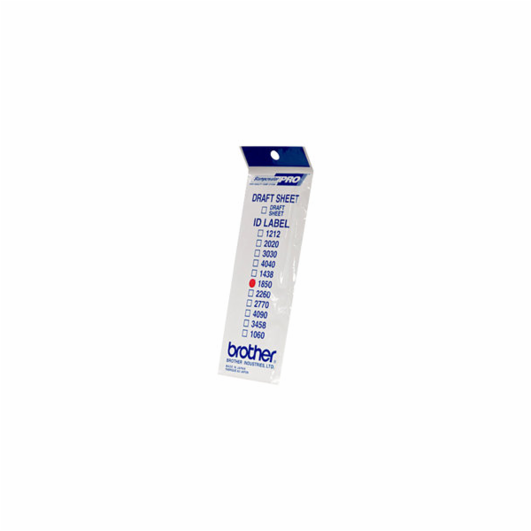 Brother ID1850 - 18 x 50 mm 12 štítky štítky pro razítka ...