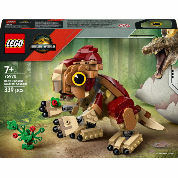 LEGO 76970 Jurassic World Babydinosaurier Dolores: Aquilops
