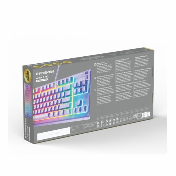 SteelSeries Apex 3 TKL US, aqua