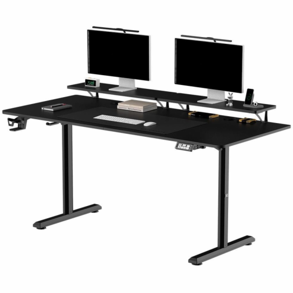 Pracovní stůl 72-117 cm s držákem sluchá