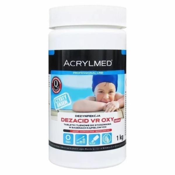 Acrylmed DEZACID VR OXY Tablety pro kyslíkovou dezinfekci...