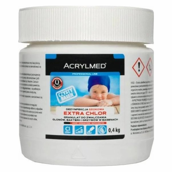 Acrylmed EXTRA CHLOR Granulát pro hubení řas, plísní a ba...