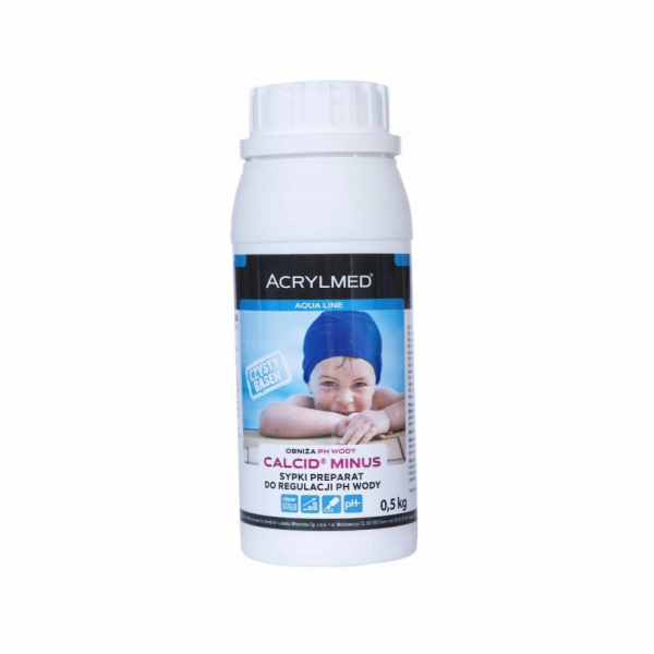 Acrylmed CALCID MINUS Prášek snižující pH vody 0,5 kg