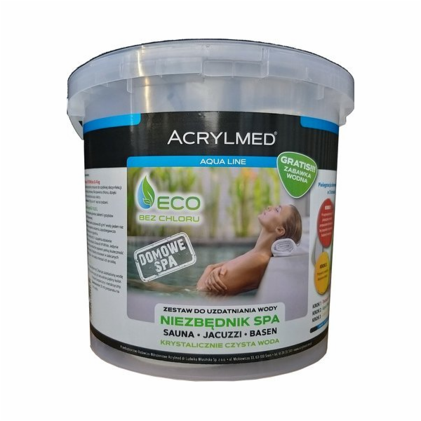 Acrylmed Sada pro péči o vodu – lázeň/sauna/vířivka