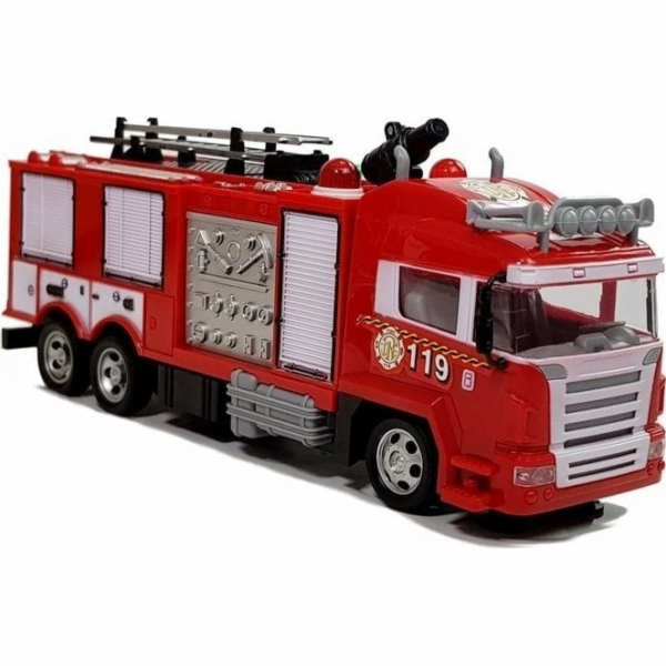 LeanToys Hasičský vůz Rádiem ovládaný Hasičský sbor R/C Č...