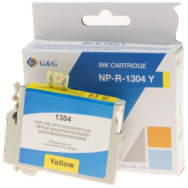 G&G ink C13T13044012  NP-R-1304Y  kompat