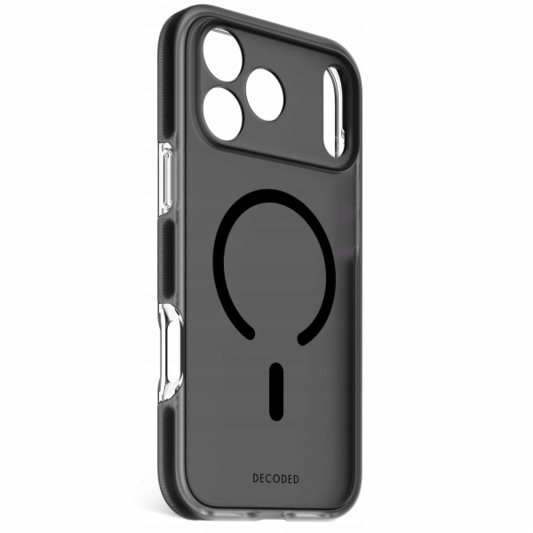 Decoded DropTec Transparent  Backcover iP 17 Pro Max Black