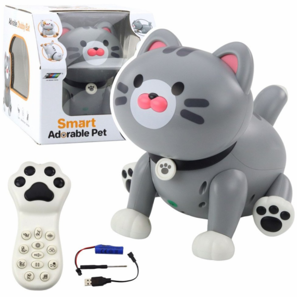 LeanToys Interaktivní dálkově ovládané robotické kotě na ...