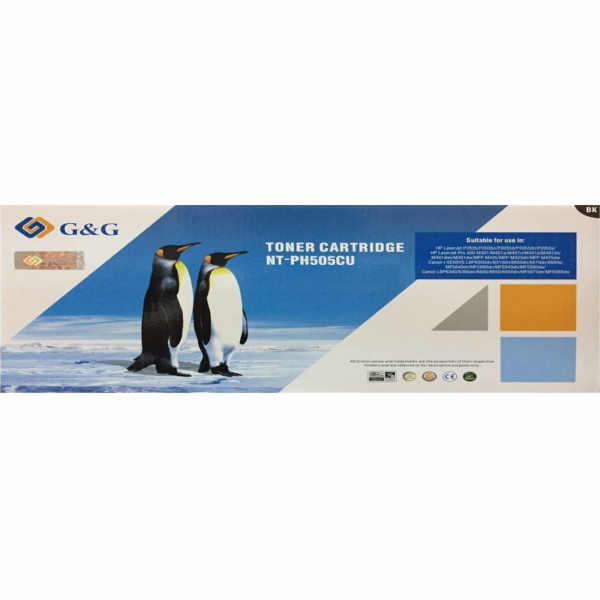 G&G Náhradní černý toner 05A (NT-PH505CU)