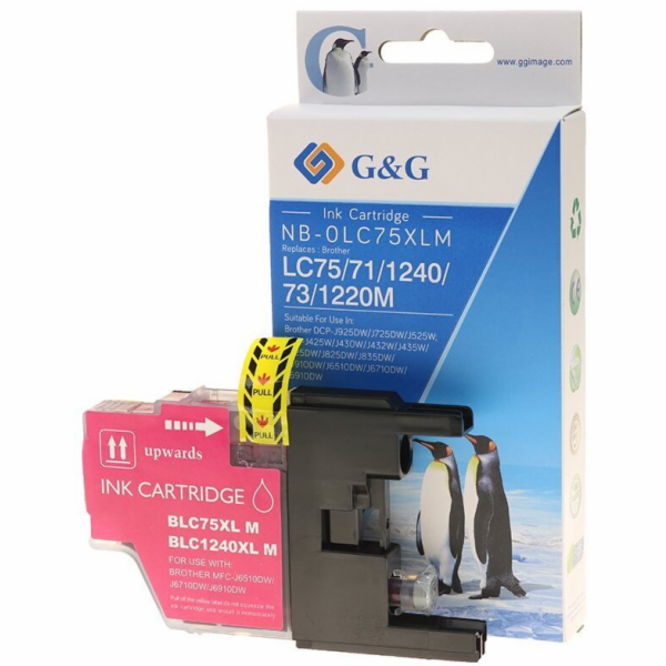 G&G ink LC-1240M  NP-B-0LC75M/1240M  kom