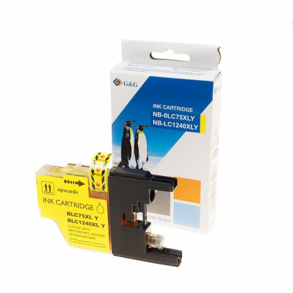 G&G ink LC-1240Y  NP-B-0LC75Y/1240Y  kom