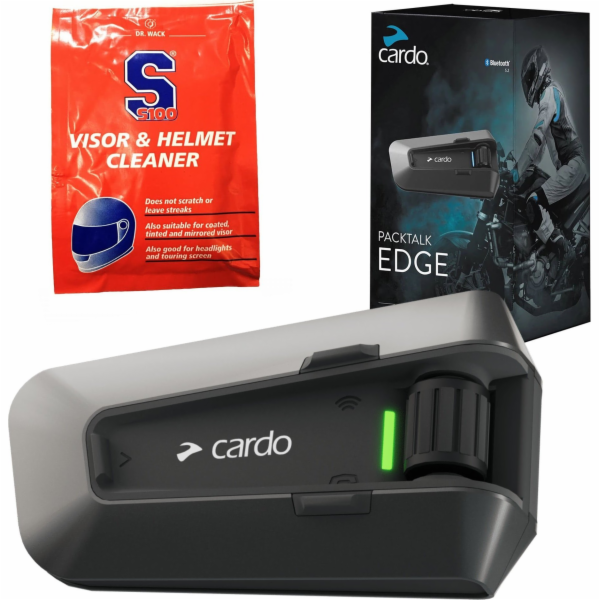 Cardo PT200001 interkom pro motorky 2 kanály/kanálů 1600 ...