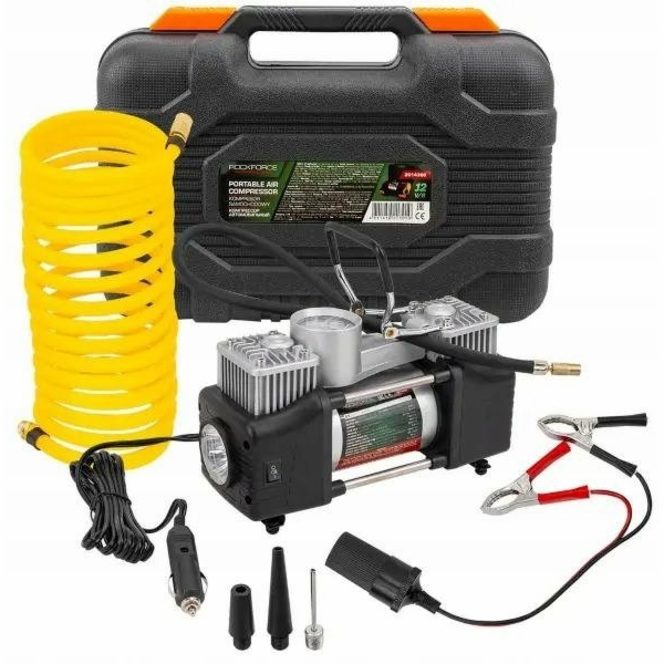 Rockforce Car Compressor Autokompresor, dvoupístový kompr...