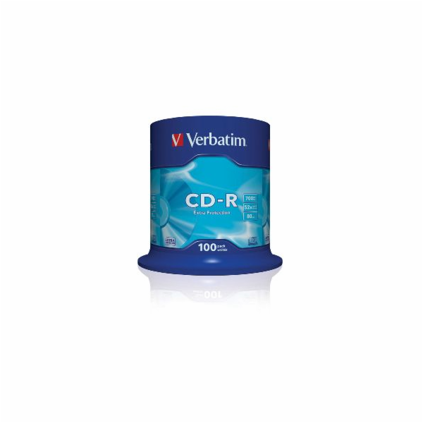 VERBATIM CD-R(100-Pack)Spindl/ExtraProtect/52x/700