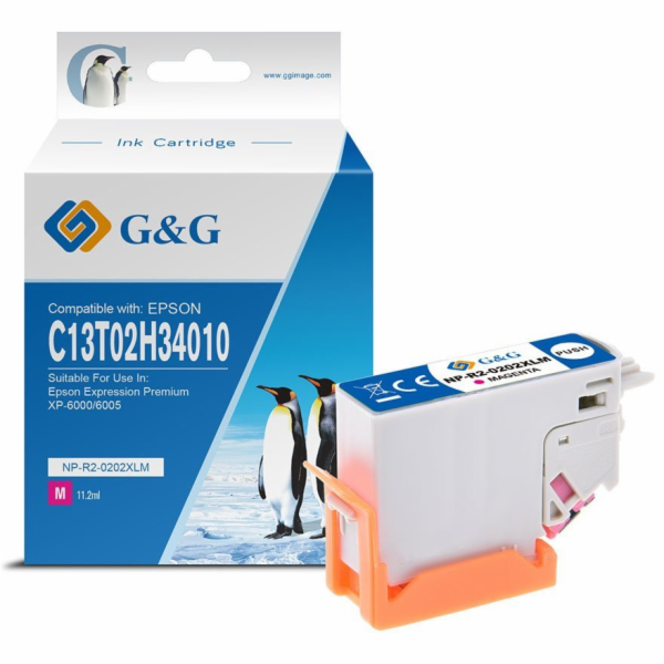 G&G ink C13T02H34010  NP-E-0202XLM  komp
