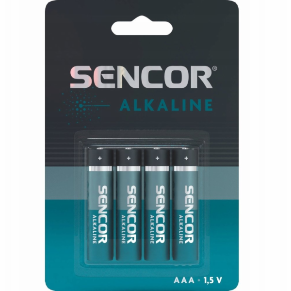 baterie Sencor 1,5  AAA  4-pack  blistr/