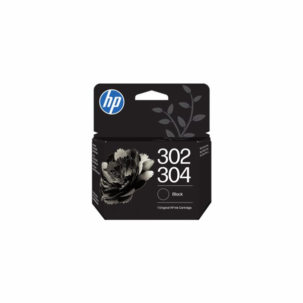 HP 302/304 - 2 ml - pigmentová cerná - originální - blist...