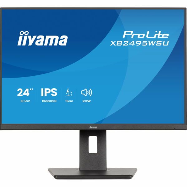 iiyama ProLite/XB2495WSU-B1/24,1"/IPS/1900x1200/100Hz/4ms...