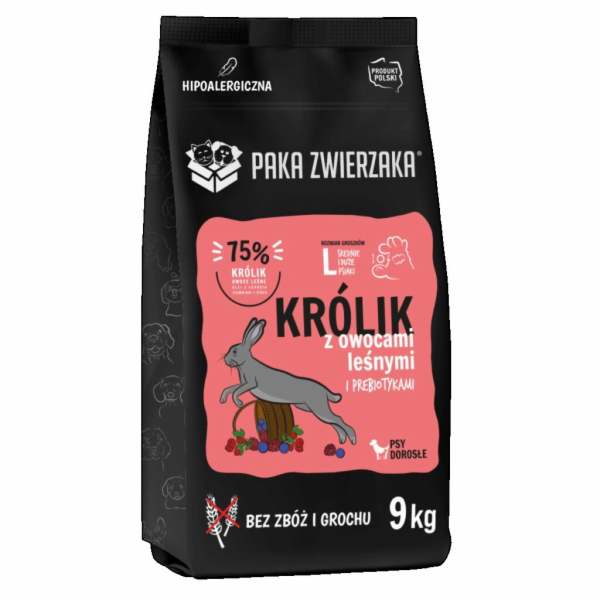 PAKA ZWIERZAKA Mono Králík s lesními plody L – suché krmi...