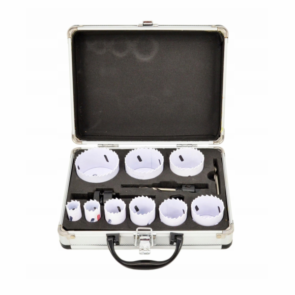 AWTools Sada bimetalových děrových pil AWTOOLS 19-64 mm, ...