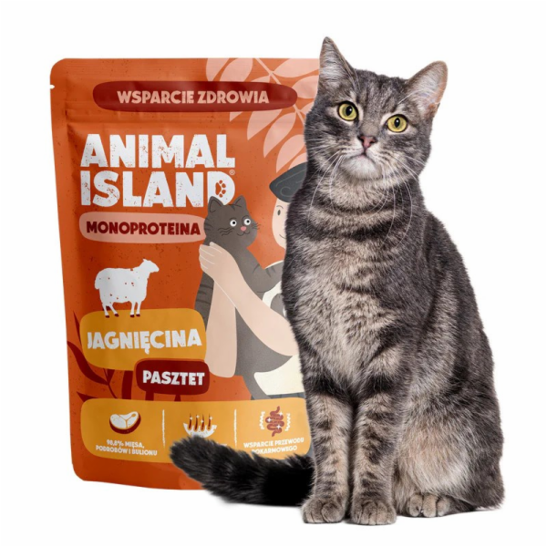 ANIMAL ISLAND Mono Lamb - mokré krmivo pro kočky - 100g