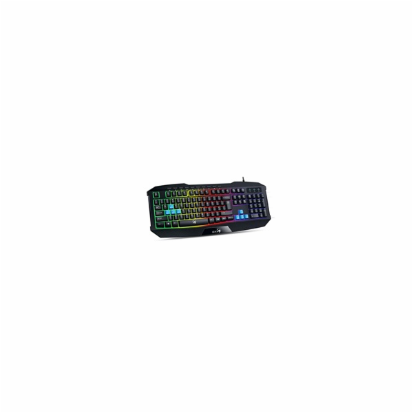 Klávesnice GENIUS K215 USB CZ+SK black + Copilot