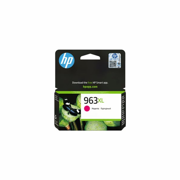 HP 963XL - 20.5 ml - Vysoká výtežnost - purpurová - origi...