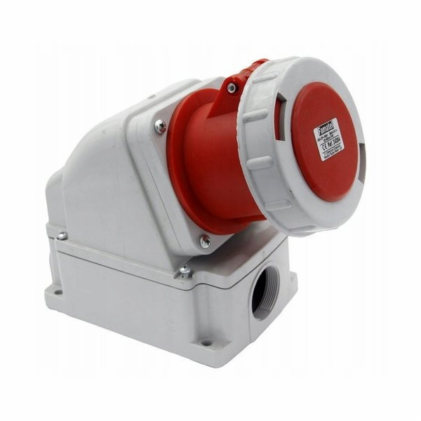 Pevná zásuvka 63A 5P 400V IP67 24395 FAMATEL