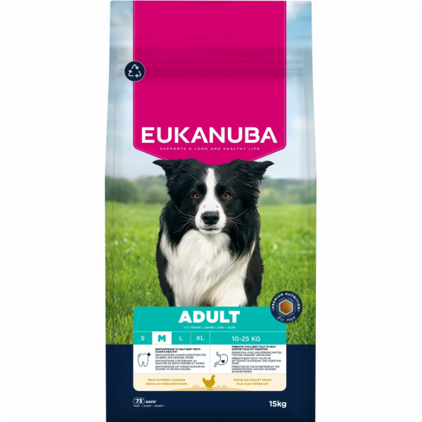 EUKANUBA Premium Nutrition Adult Medium Breed Chicken - s...