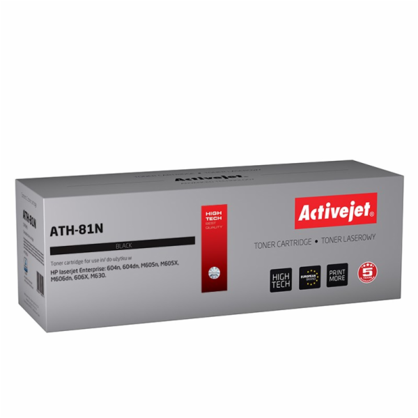 Activejet tonerová kazeta ATH-87N (náhradní HP 87A CF287A...