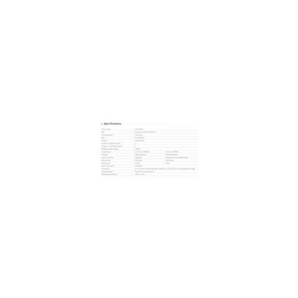 MikroTik A42G-HbeP Wi-Fi 7 router & access point hAP be lite