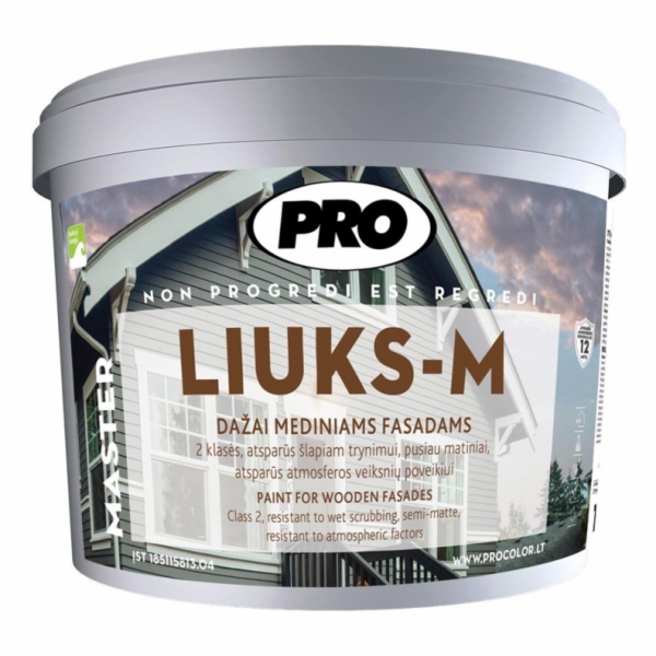 PRO Disperzní barviva LUUKS-M Červená 10L