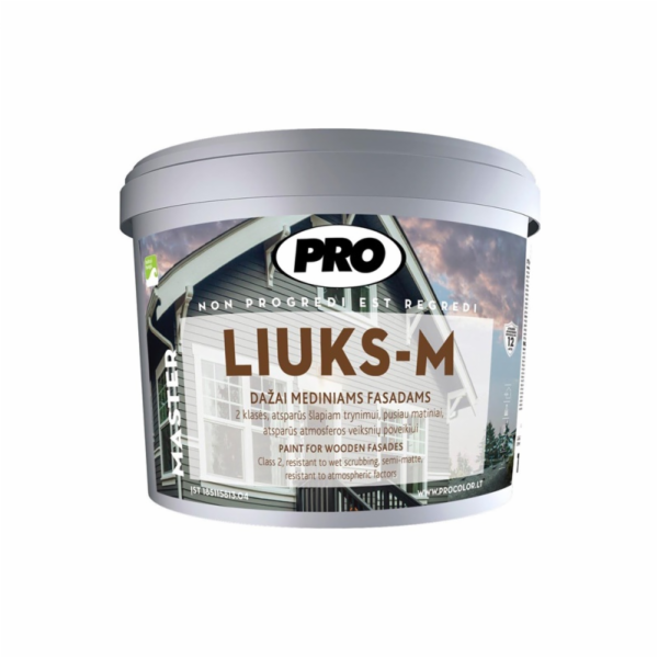 PRO BARVA NA DŘEVO LUKS-M 10L ČERNÁ