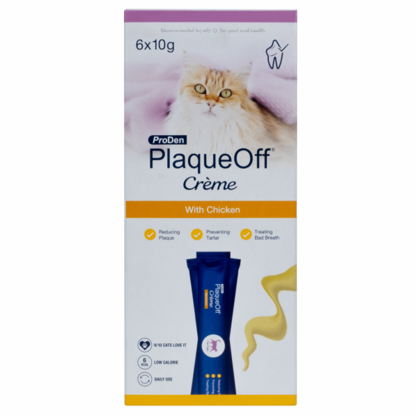 ProDen PlaqueOff® Creme Cat 6x10g