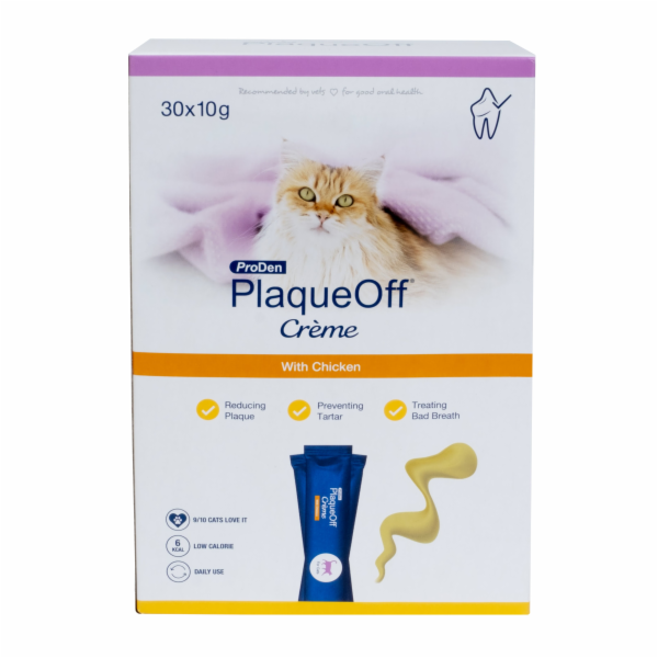 PlaqueOff® Creme Cat 30x10g