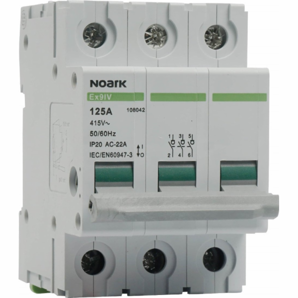 Noark Insulated Ex9Iv 3P 100A (108041)