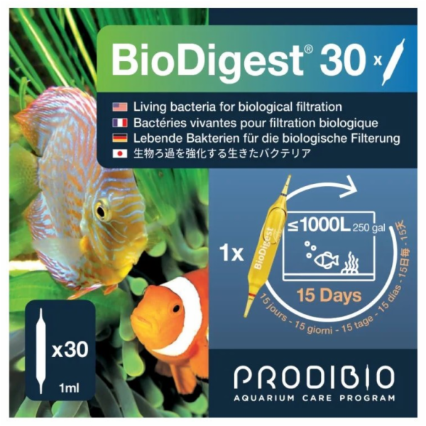 Prodibio PRODIBIO Biodigest* 30 ampulí sladké a mořské vody