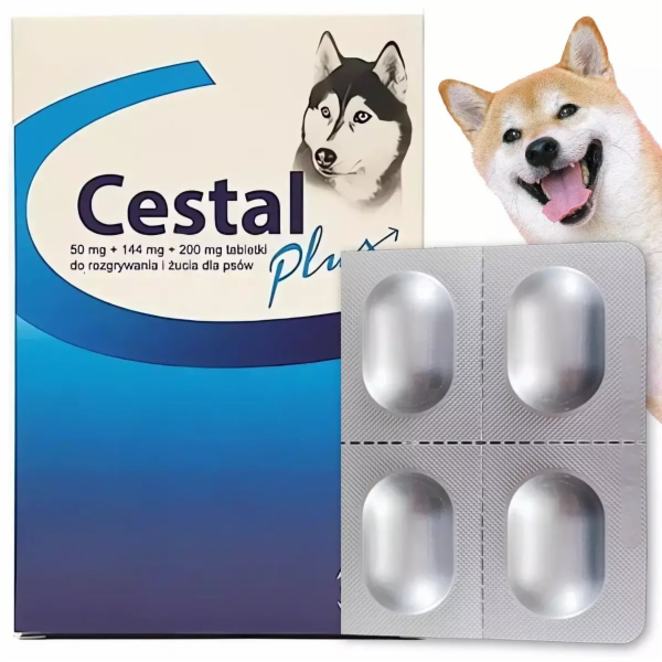 Ceva CESTAL PLUS PRO PSY BLISTR 8 tablet K ODČERVOVÁNÍ