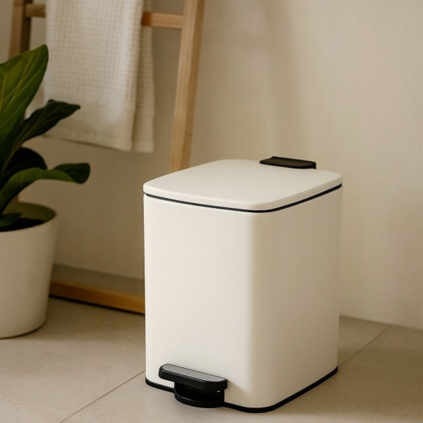 AWTools NATRIO koupelnový koš, 6 l