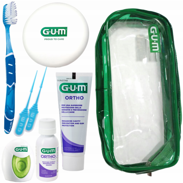 Sunstar GUM ORTODONTICKÁ SADA NA DÁSŇE - ortodontická