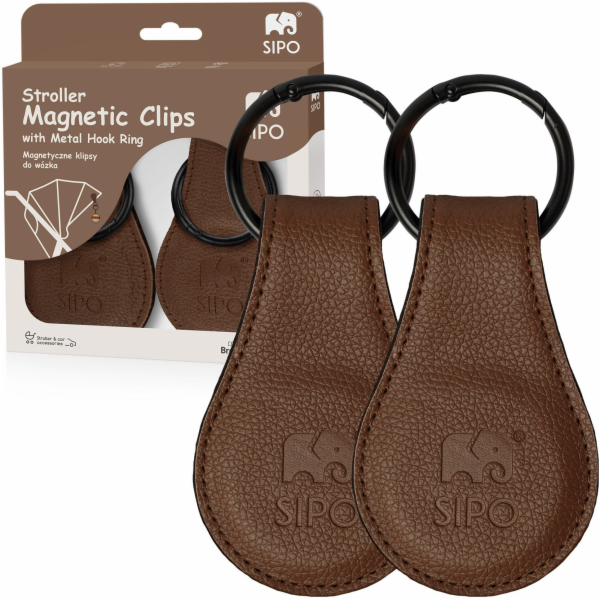 Tenwin Magnetické klipy SIPO-SCA-15 – 2 ks, bronzové