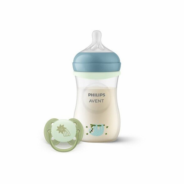 Avent SCD838/17 260ml noční lahev + responzivní noční sav...