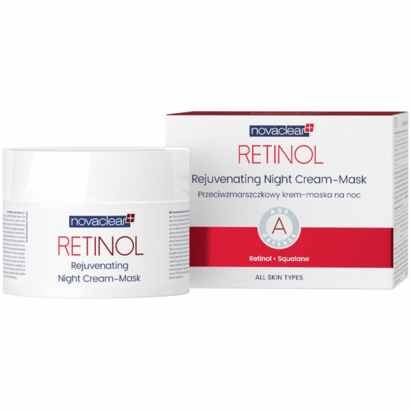 Novaclear Retinol Noční krémová maska proti vráskám 50ml
