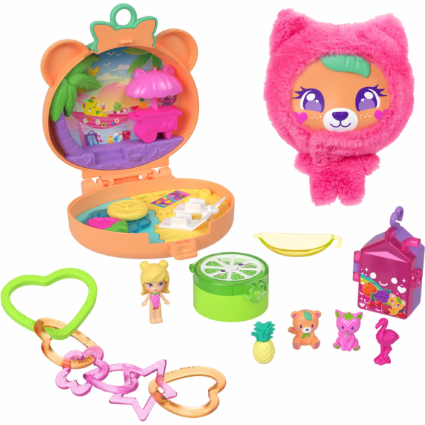 Mattel Polly Pocket Plyšová zábavní sada (JKC79)