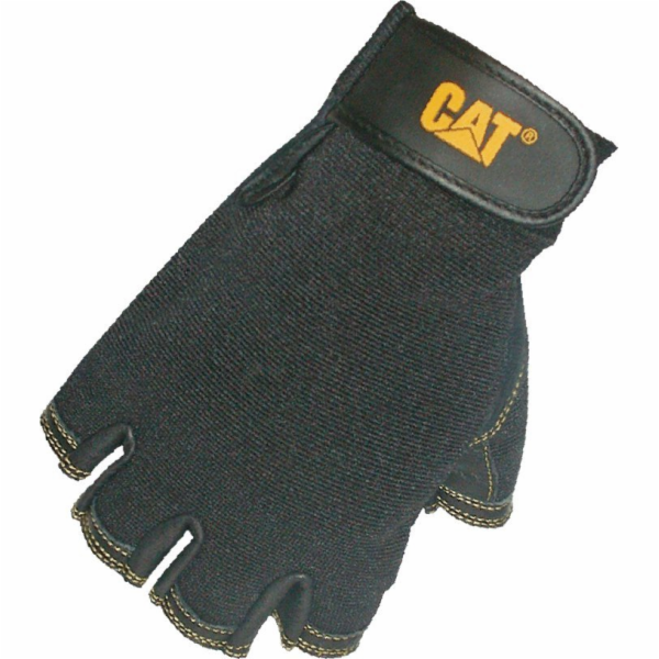 CAT Rukavice CAT s půlprsty a obráceným vzorem z vepřovic...