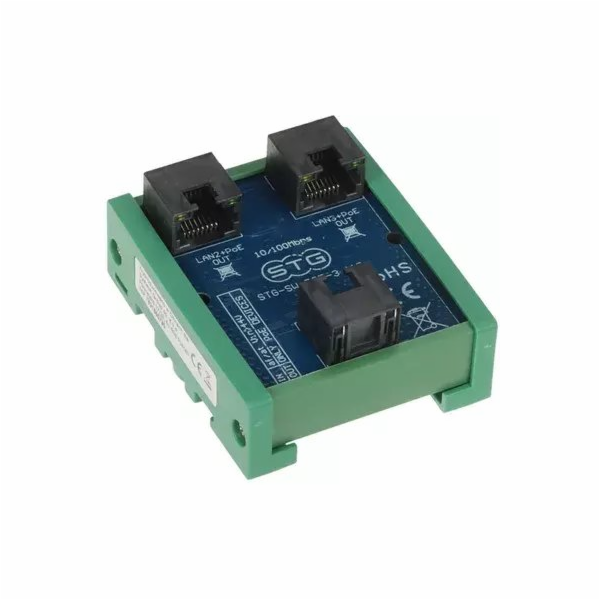 Delta Switch POE přepínač / extender STG-SW-POE-3-110 3po...