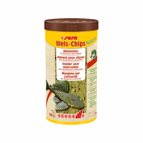 Sera Catfish Chips Nature* 1,000 ml - krmivo pro sekavce ...