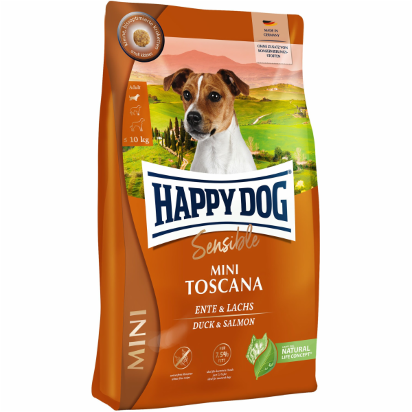 Happy Dog Mini Toscana, suché krmivo, 4 kg
